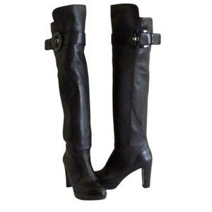 STUART WEITZMAN Buckley Over the Knee Leather Boots